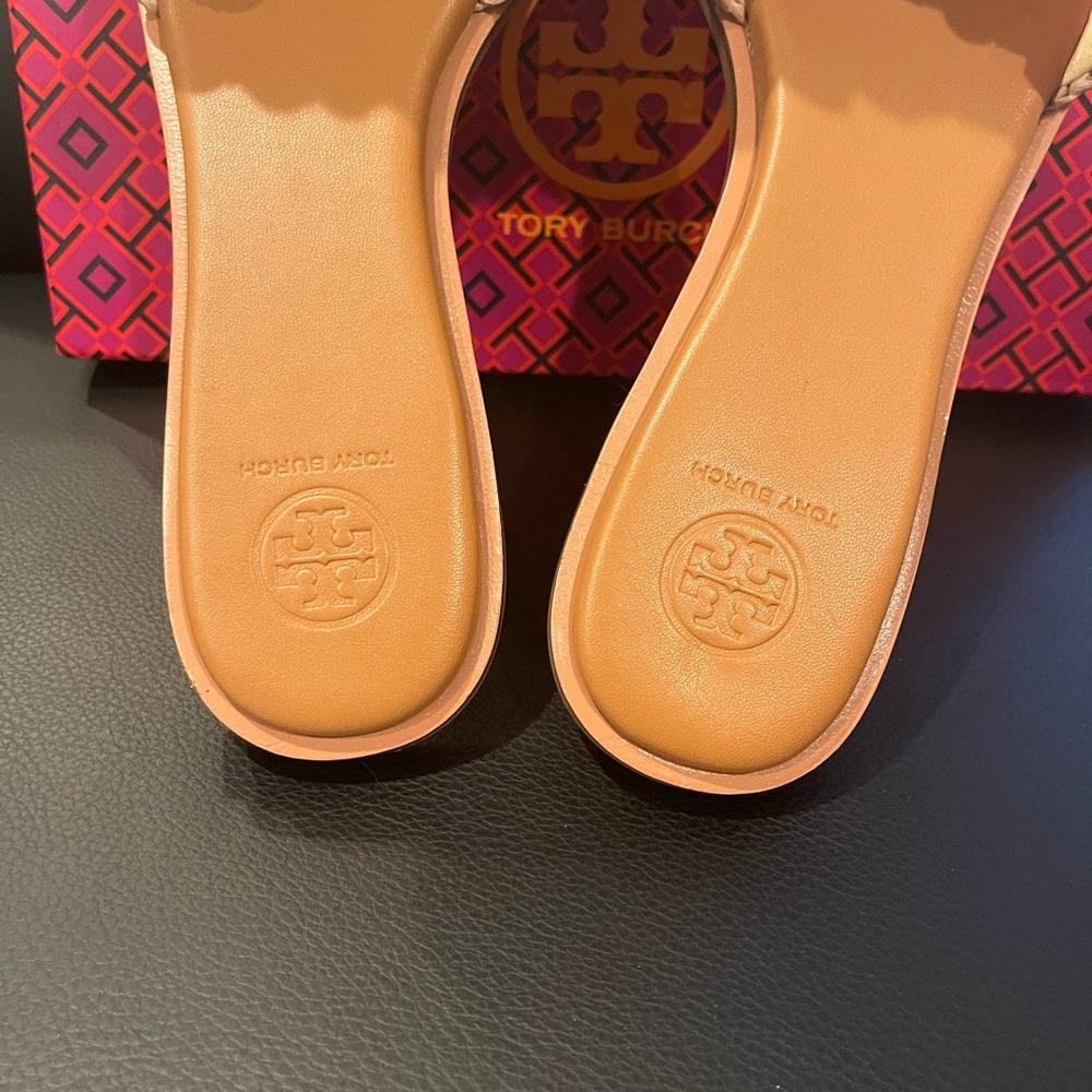 Tory Burch Everly Slide Raffia - Picture 4 of 8